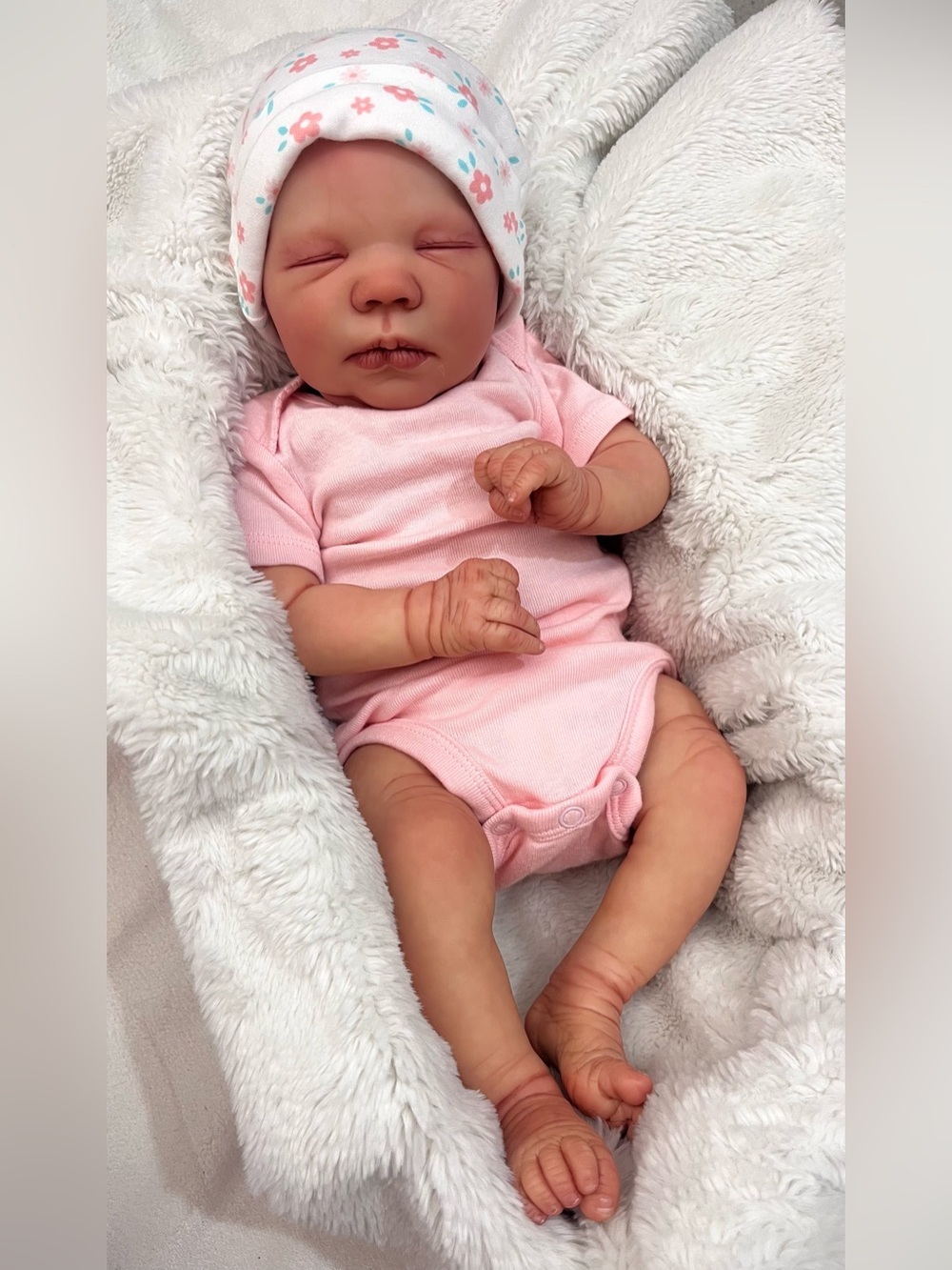 Reborn Doll Realborn Felicity Hand Painted One of a Kind Realistic Newborn Doll - Picture 12 of 17